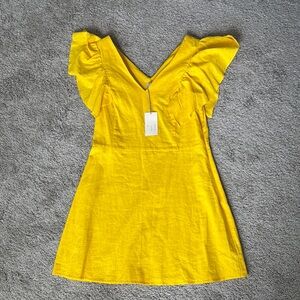 A New Day Women's Yellow Dress